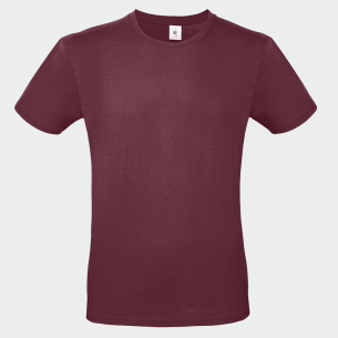T-shirt #E150 - Bordeaux color