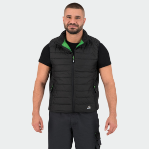 Winter work vest APOLLO - Black color 2