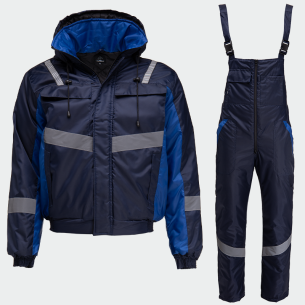 Winter work set ATOM - Navy color