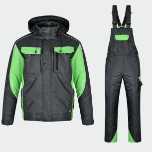 Winter work set BRAVER - Grey color