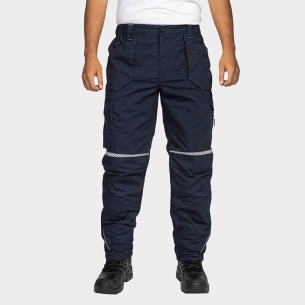 Winter work trousers DRIFT ICE - Navy color 2