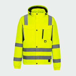 Hi Vis jacket DRIFT ICE HV - Yellow color