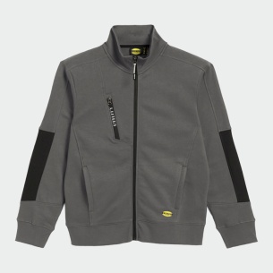 Sweatshirt with zipper FZ LITEWORK - Grey color