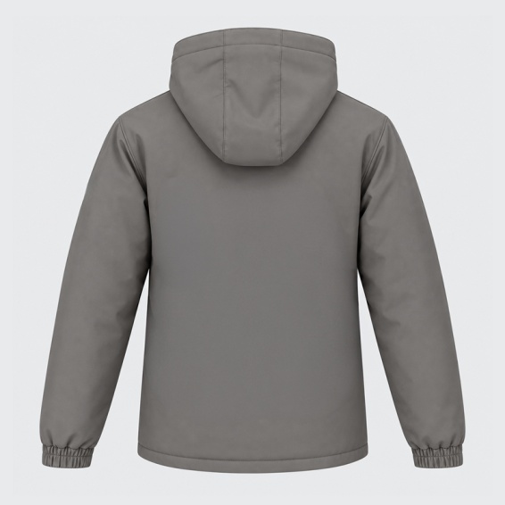 Winter softshell jacket GRIN ICE - Dark Grey color
