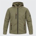 Зимно софтшел яке GRIN ICE Jacket - Military Green цвят