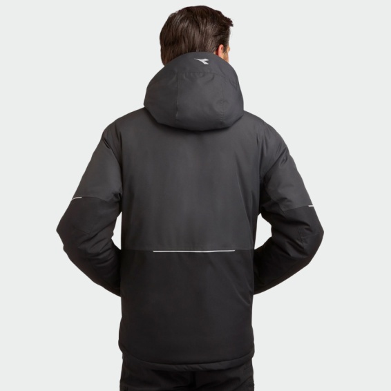 Winter work jacket HYBRID TACTIC - Black color