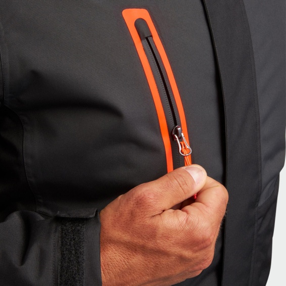Winter work jacket HYBRID TACTIC - Black color