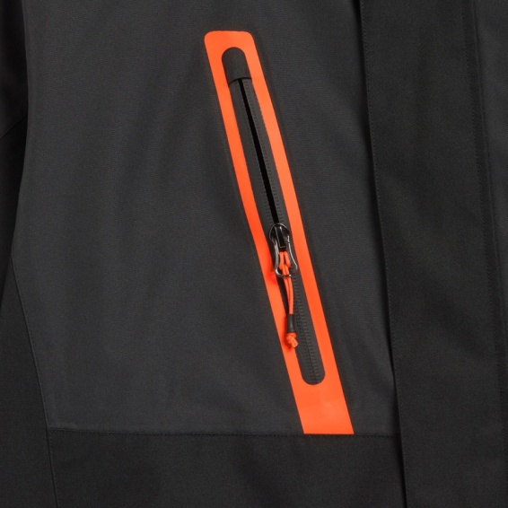 Winter work jacket HYBRID TACTIC - Black color