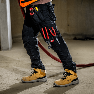 Winter work trousers FREEFLEX TROUSERS - Black color 2