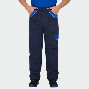 Winter work trousers ZEUS - Navy color 2