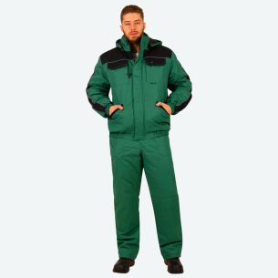 Зимно работно яке ZEUS Jacket - Зелен цвят 2