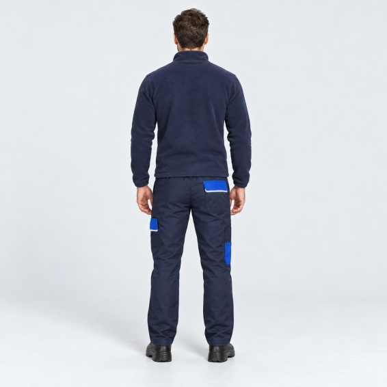 Winter work trousers ZEUS - Navy color