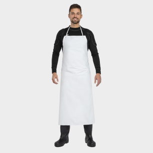 Waterproof apron SELENE - White color 2
