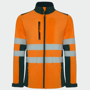 Hi Vis Softshell Jacket ANTARES HV - Orange color