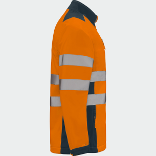 Hi Vis Softshell Jacket ANTARES HV - Orange color 2