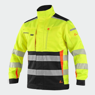 Hi Vis jacket BENSON HV - Yellow color