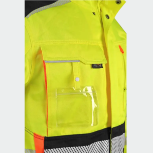 Hi Vis jacket BENSON HV - Yellow color 2