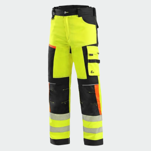 Hi Vis trousers BENSON HV - Yellow color