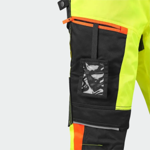 Hi Vis trousers BENSON HV - Yellow color 2