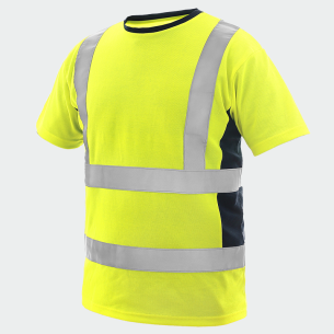 Hi Vis t-shirt EXETER - Yellow color