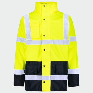 Hi Vis jacket HELIX - Yellow color