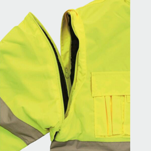 Hi Vis jacket LEEDS - Yellow color 2