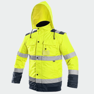 Hi Vis jacket LUTON - Yellow color