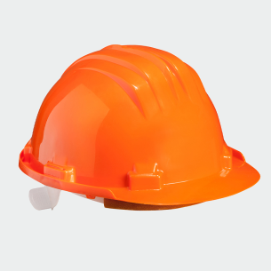 Safety helmet GOLEM - Orange color