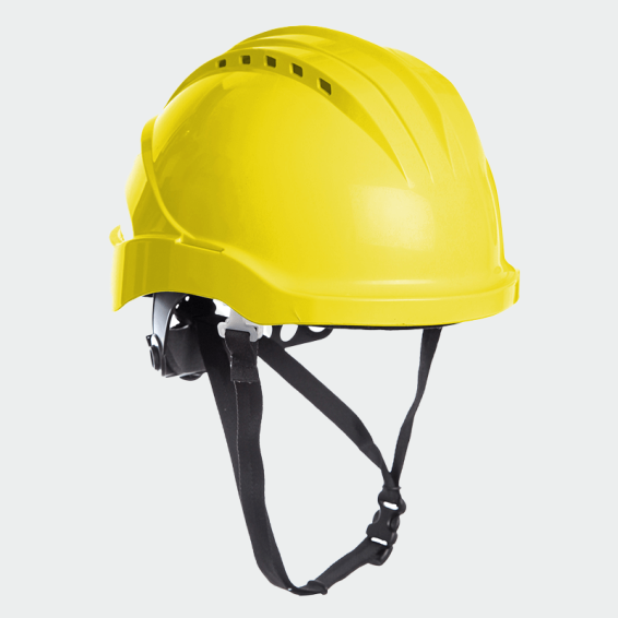Safety helmet CURRO - Yellow color