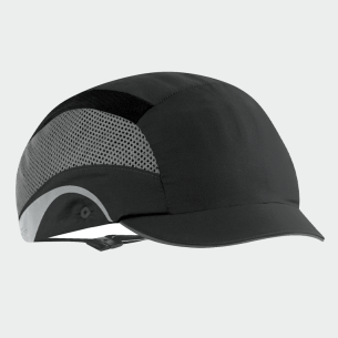Противоударна шапка AEROLITE® - 2.5cm Peak - Черен цвят 2