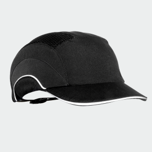 Противоударна шапка HARDCAP™ A1+ - 5cm Peak - Черен цвят