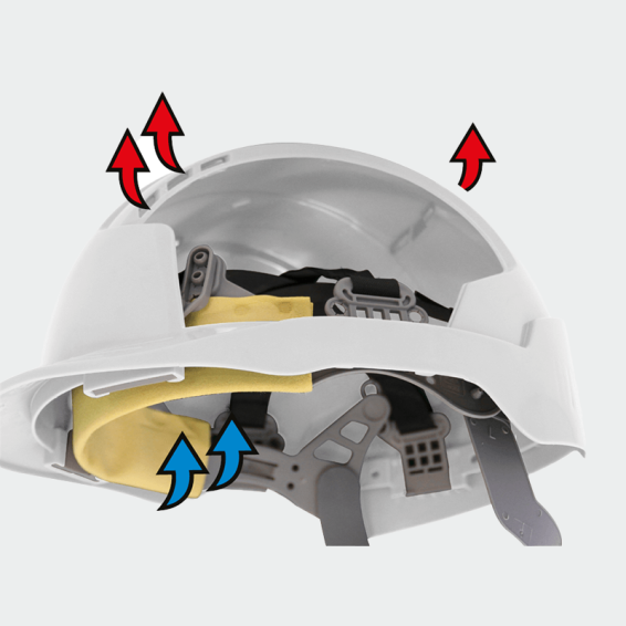 Safety helmet EVOLite® WR - White color
