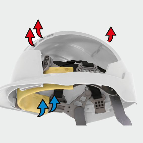 Safety helmet EVOLite® - White color
