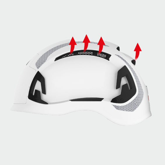 Safety helmet EVO® ALTA™ Baseworker™ - White color