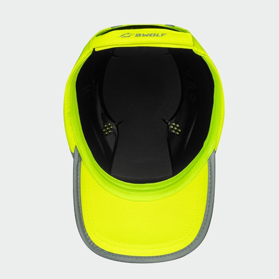 Bump cap TRIVOR HV - Yellow color