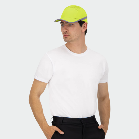 Bump cap TRIVOR HV - Yellow color