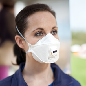 Disposable mask FFP3 with valve 9332+ P3V 2