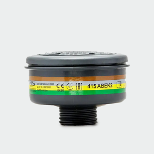 Filters for respirator mask DIRAN 415 ABEK2