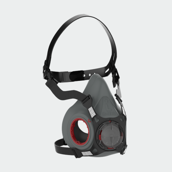 Half face respirator mask FORCE®8-L
