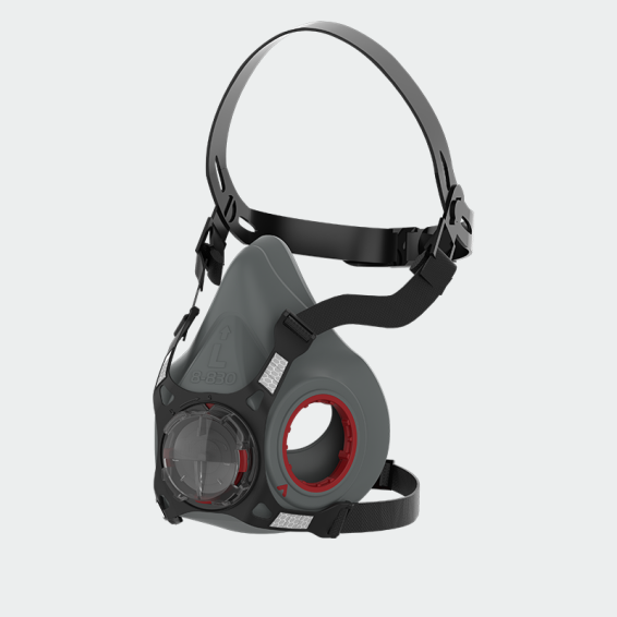 Half face respirator mask FORCE®8-L