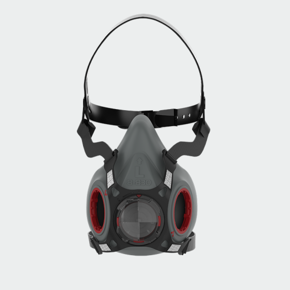 Half face respirator mask FORCE®8-L