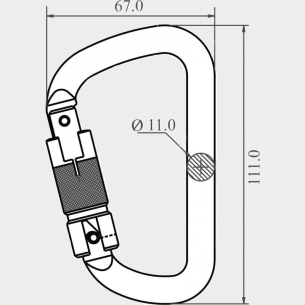 Carabiner KR FA5030123 2