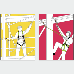 Safety harness set KR FA8010300 2