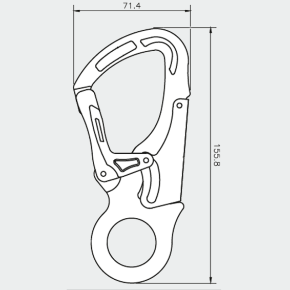 Carabiner Kratos KR FA5022660