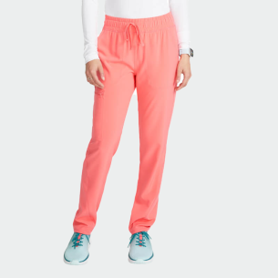 Scrub trousers ALLURA CKA184P - Soft Pomegranate color