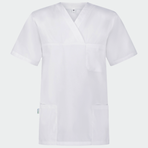 Scrub top ANGEL - White color
