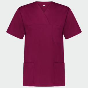 Scrub top ANGEL - Bordeaux color