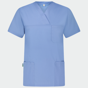 Scrub top ANGEL - Medical Blue color