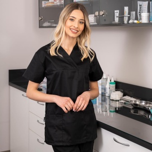 Scrub top ANGEL - Black color 2