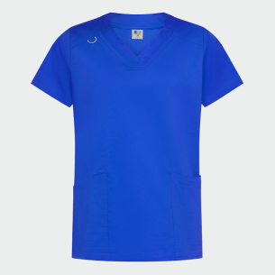 Scrub top ANGELICA - Royal Blue color